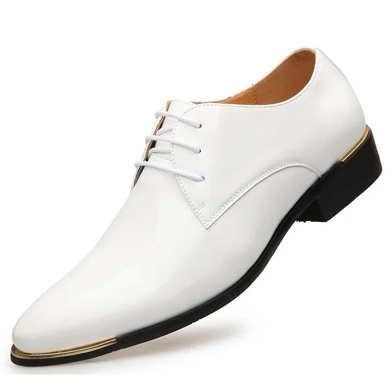 Patent Leather Men Dress Shoes - Empire P.E
