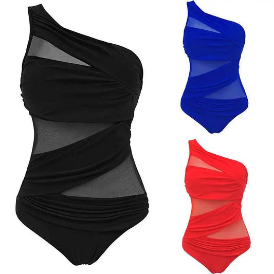 Sexy Swimsuit Women Top Plus Size Swimwear 3XL 4XL Push Up Bathing Suit Ladies Monokini Swimming Suit - Empire P.E