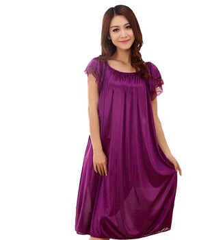 2014 New Arrival Sleepwear Silk Nightgowns - Empire P.E