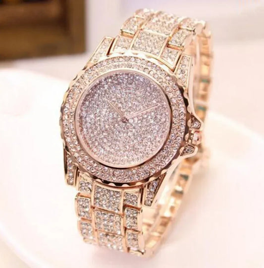 Women Watches Crystal Full Steel Ladies Wristwatch