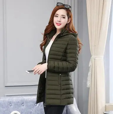 Women's Detachable Hooded Coat - Empire P.E