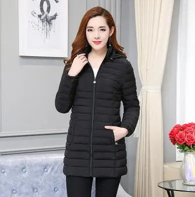 Women's Detachable Hooded Coat - Empire P.E