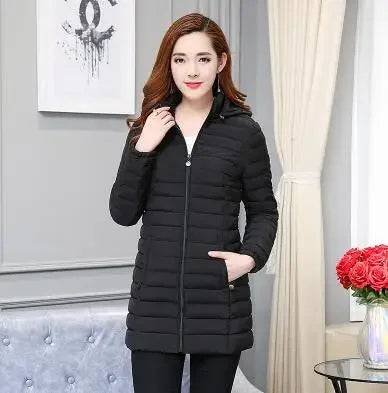 Women's Detachable Hooded Coat - Empire P.E
