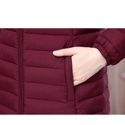 Women's Detachable Hooded Coat - Empire P.E