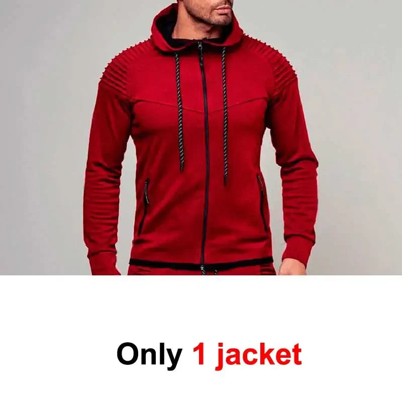 Men Sportswear Hoodies Pants Set - Empire P.E