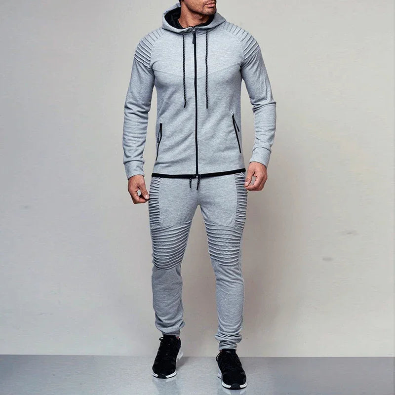 Men Sportswear Hoodies Pants Set - Empire P.E