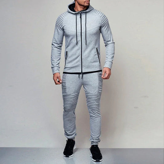 Men Sportswear Hoodies Pants Set - Empire P.E