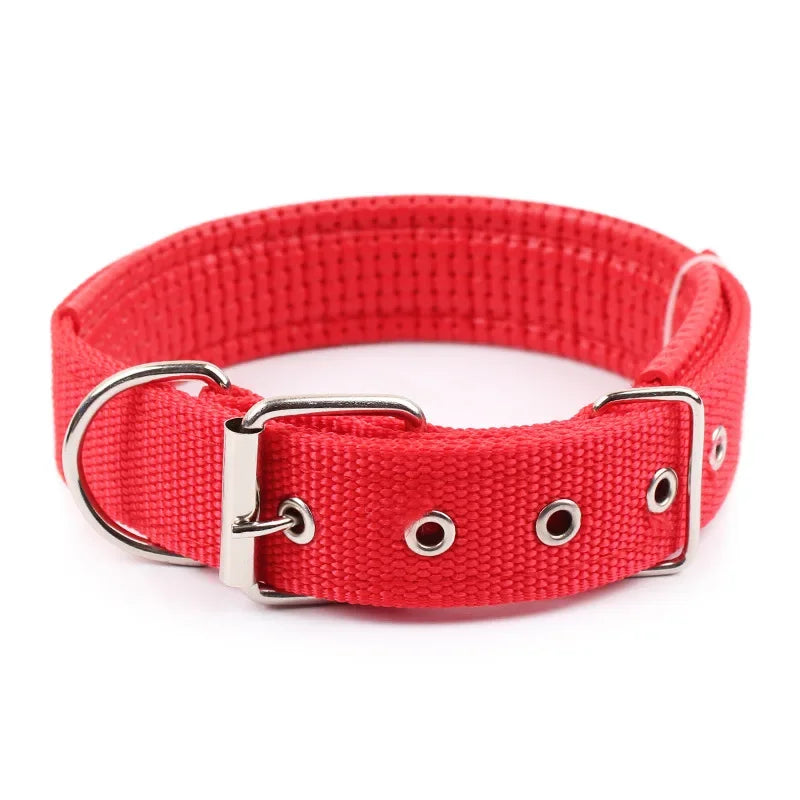 Solid Dog Collars Nylon Dog Collar For Small Medium Large Dogs Teddy Keji Pitbull Bulldog Beagle - Empire P.E