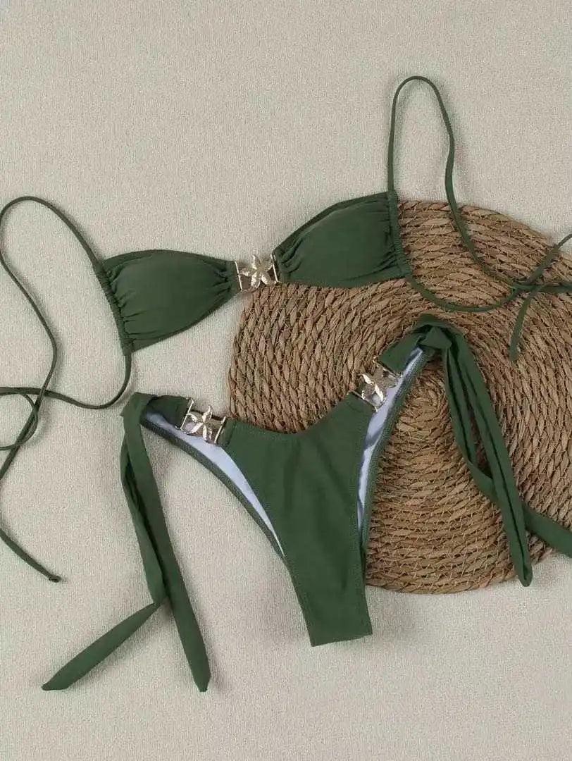Women's Sexy Bikini Two-Piece Swimsuit Set