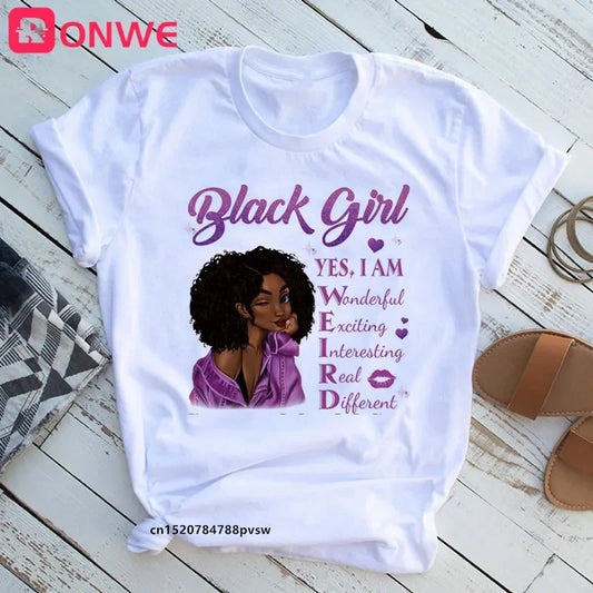 Beautiful African Lady Women T-shirt - Empire P.E