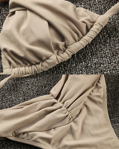 Sexy Handwork Bikinis Small Ruffle Swimsuit