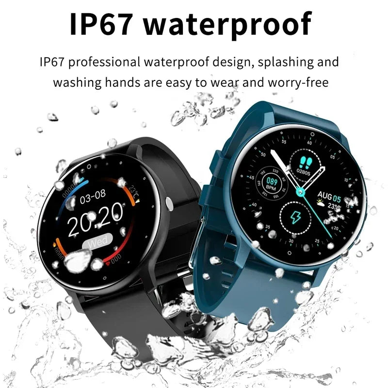 LIGE 2025 New Smart Watch Men Full Touch Screen