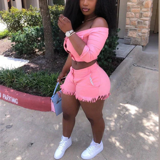 2 Piece Set Outfits Tracksuit Plus Size Casual Streetwear - Empire P.E