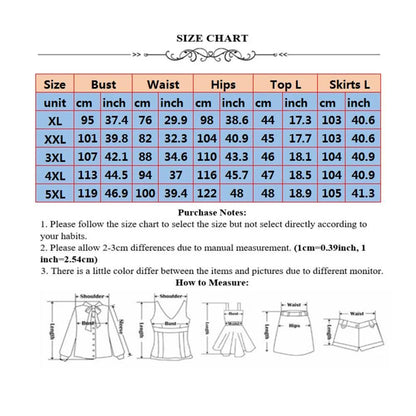 Plus Size Skirts Sets - Empire P.E