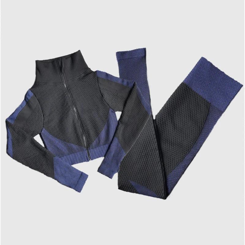 Women Seamless Yoga Sets 2Pcs/3Pcs