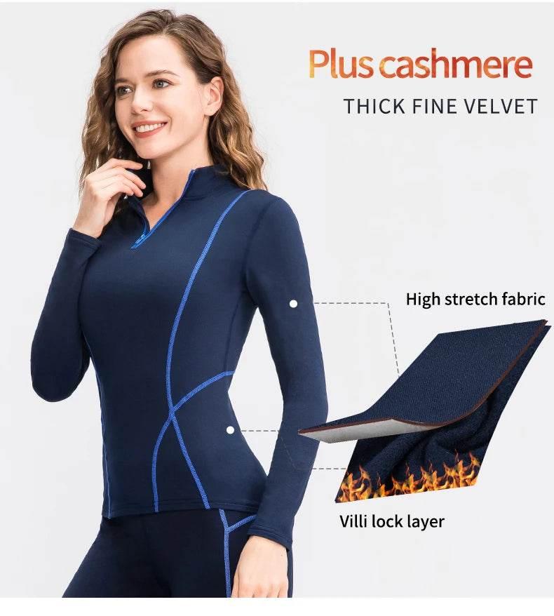 Women Long Sleeve Yoga Tops Fitness Yoga Top Gym Top Sports Wear For Women Push Up Running Top High Elastic Gym Clothes Shirts - Empire P.E