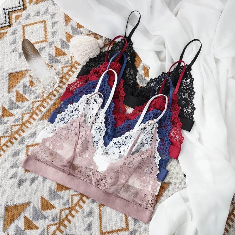 1 Pcs Sexy Bra For Woman Lace Thin Underwear - Empire P.E