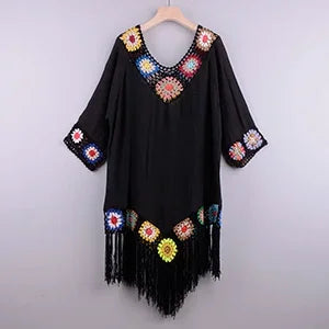 Women’s Sexy Hollow Tunic Beach Dress