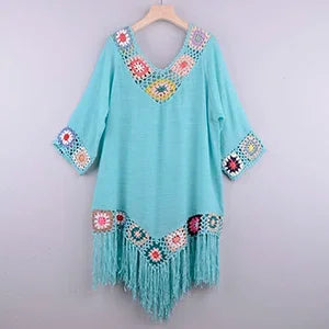 Women’s Sexy Hollow Tunic Beach Dress