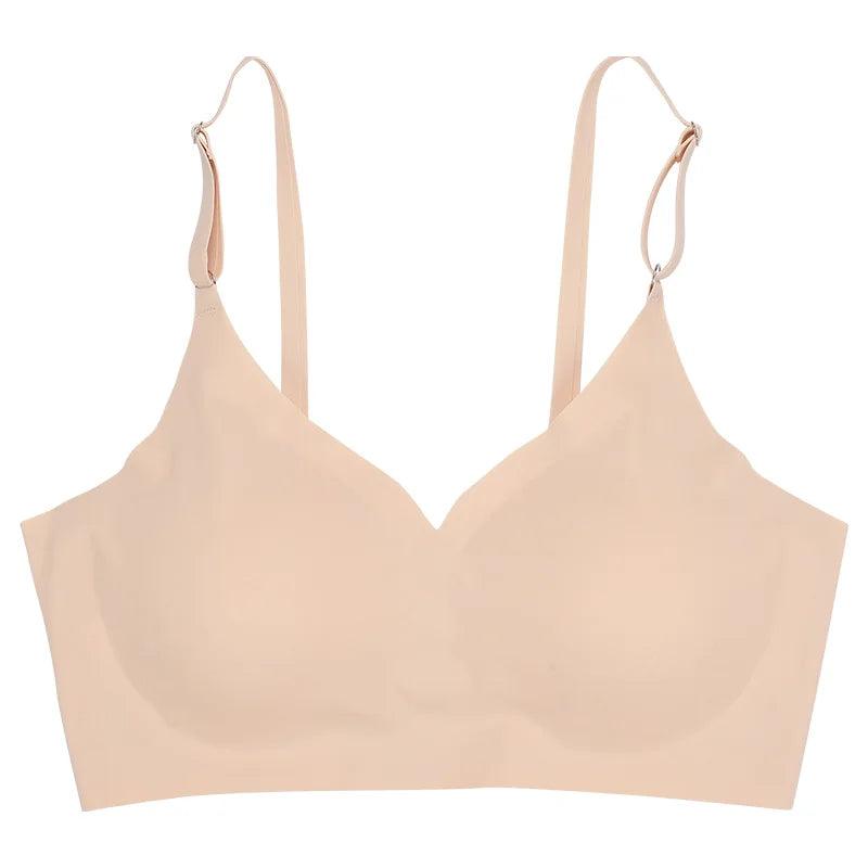 Hot Selling Summer Laser Cut Seamless Wireless Push Up Bra - Empire P.E
