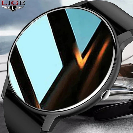 LIGE 2025 New Smart Watch Men Full Touch Screen
