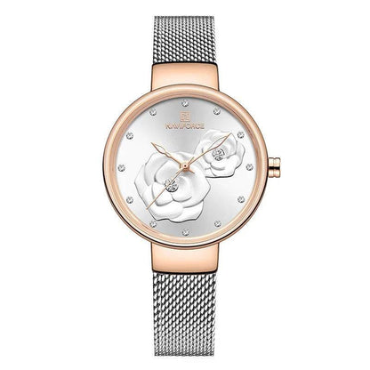 Women Watch Top Luxury Brand Steel Mesh Waterproof - Empire P.E