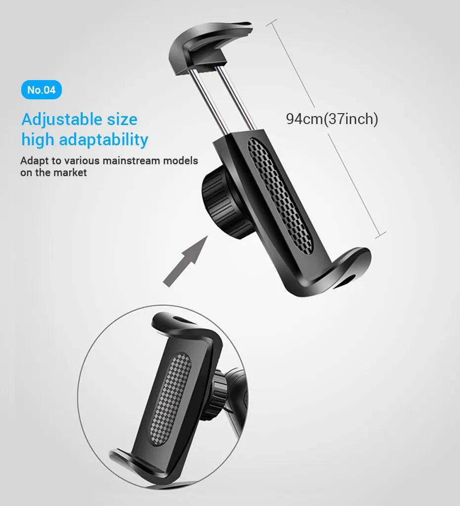 Dashboard Car Phone Holder ABS Mobile Phone Sun Visor Holder Auto Rear View Mirror Phone Support 360 Degree Rotation Accessories - Empire P.E