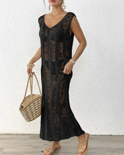 Women's Hollow Out Beach Dress
