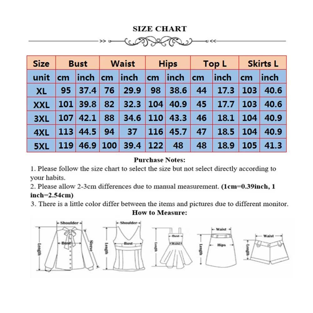 Plus Size Skirts Sets - Empire P.E