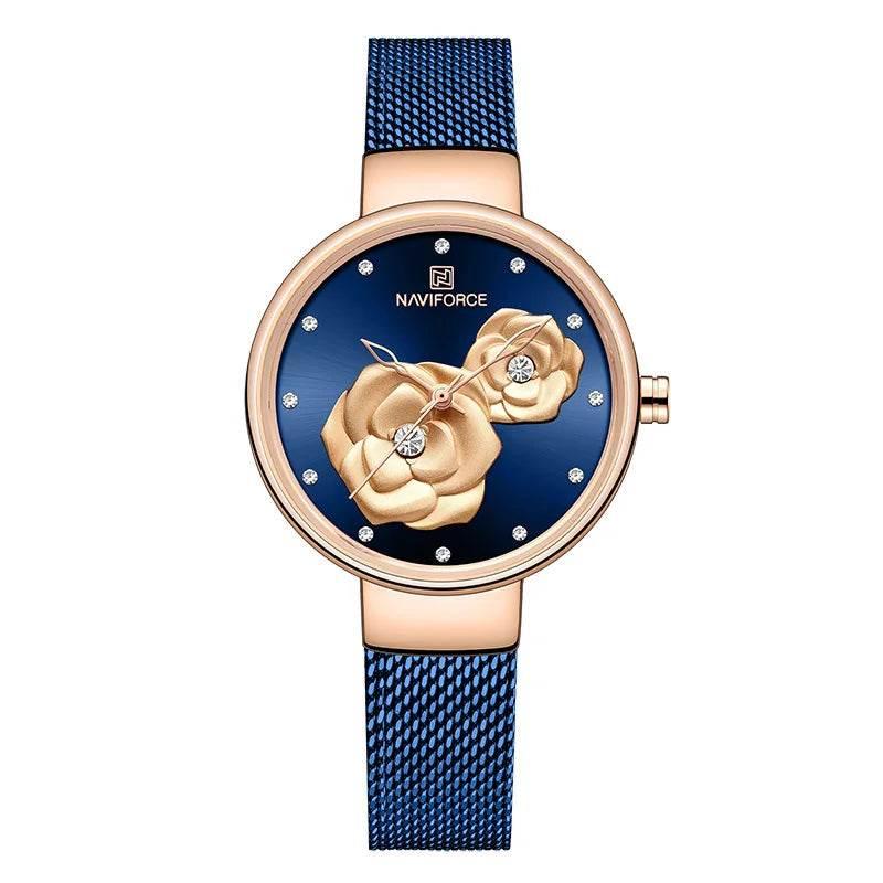 Women Watch Top Luxury Brand Steel Mesh Waterproof - Empire P.E