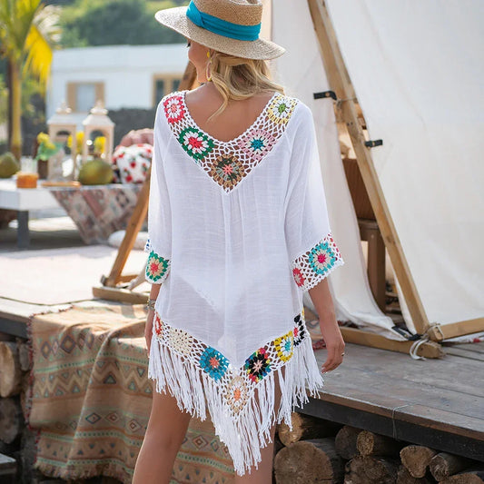 Women’s Sexy Hollow Tunic Beach Dress