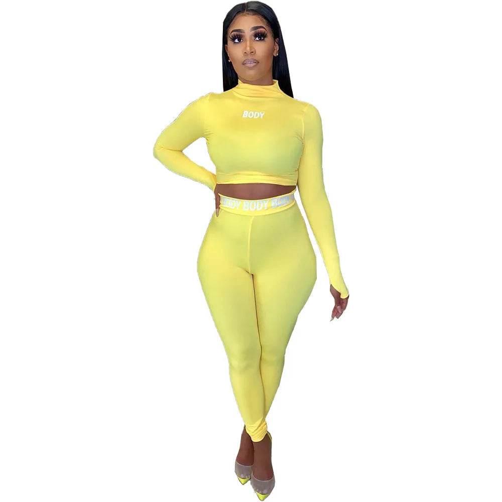 Solid Color Tight Long-sleeved Suit - Empire P.E