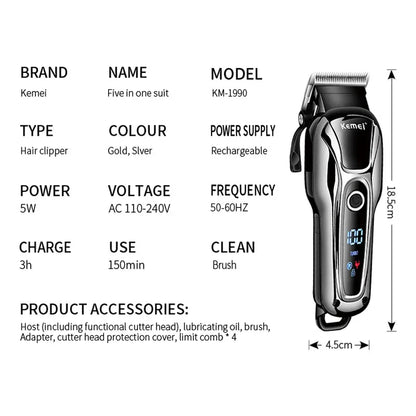 Barber shop hair clipper professional hair trimmer for men - Empire P.E