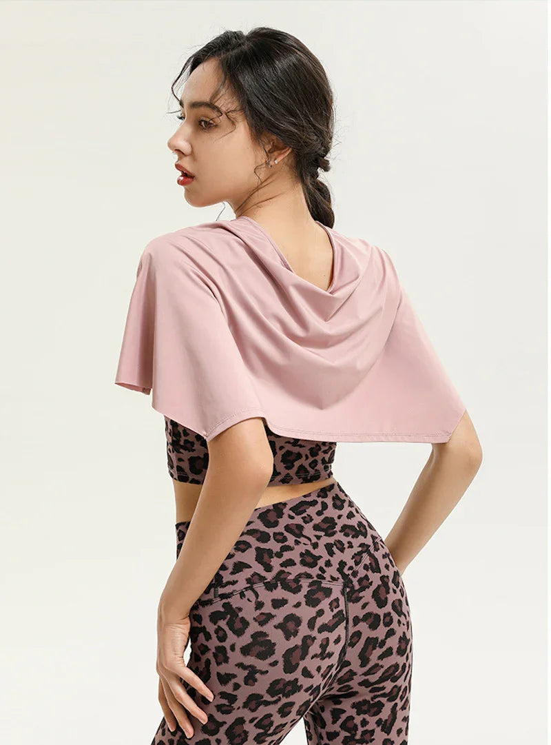 Gym Skirt Wrap Covering Buttocks Workout Fitness Wear Dance Ballet Skirts for Women Sport Yoga Dress Short Thigh Cover Skirt - Empire P.E