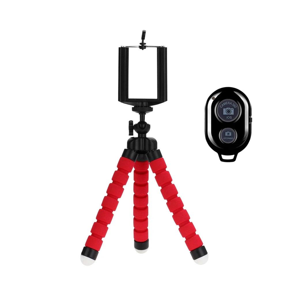 Tripods Tripod For Phone Mobile Camera Holder Clip Smartphone Monopod Tripe Stand Octopus Mini Tripod Stativ For Phone - Empire P.E