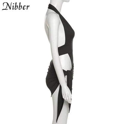 Nibber Sexy Beach Vacation Wear Basic Bikini Bodysuit Skirts 2 Two Piece Sets For Women's Clothing Suits Swimsuit Female 2024 - Empire P.E