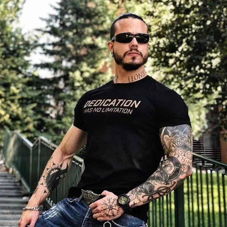 Men Tshirt Bodybuilding Breathability Cotton - Empire P.E