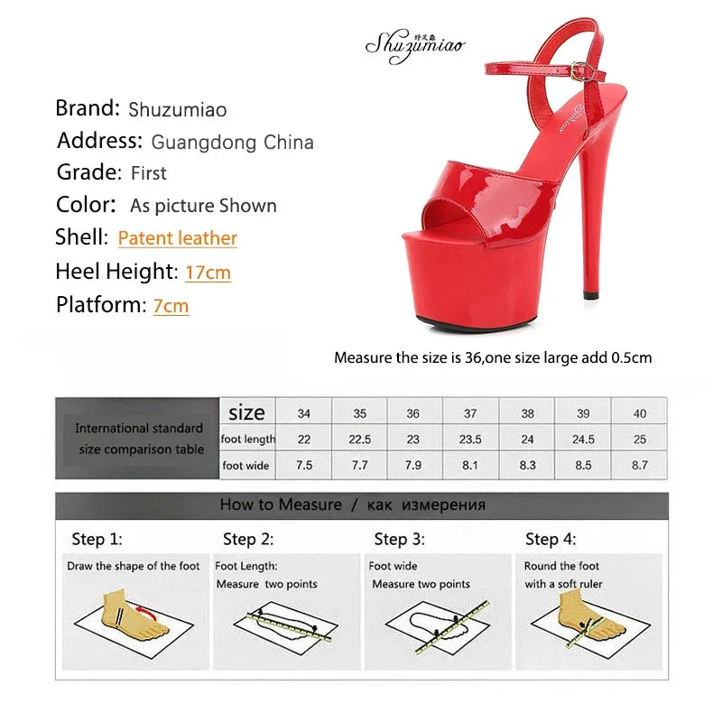 New Pole Dance Shoes Stripper High Heels - Empire P.E
