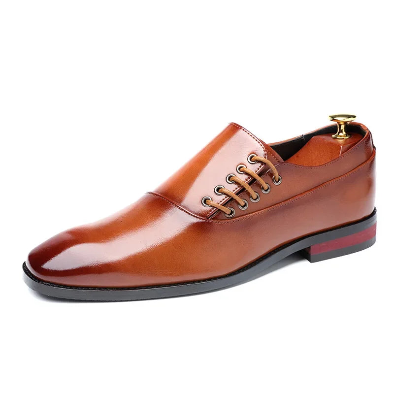 Men Leather Formal Dress Wedding Shoes - Empire P.E