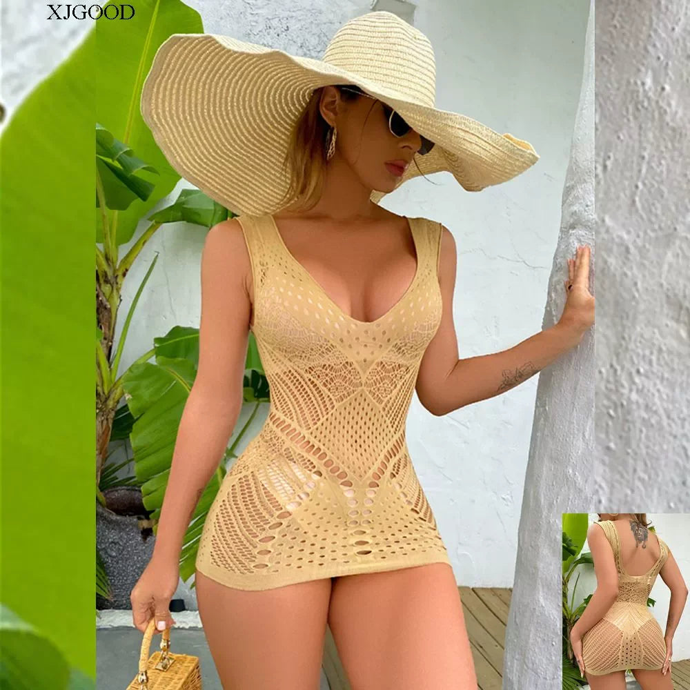 Open Back Fishnet Clothes Bodysuit - Empire P.E