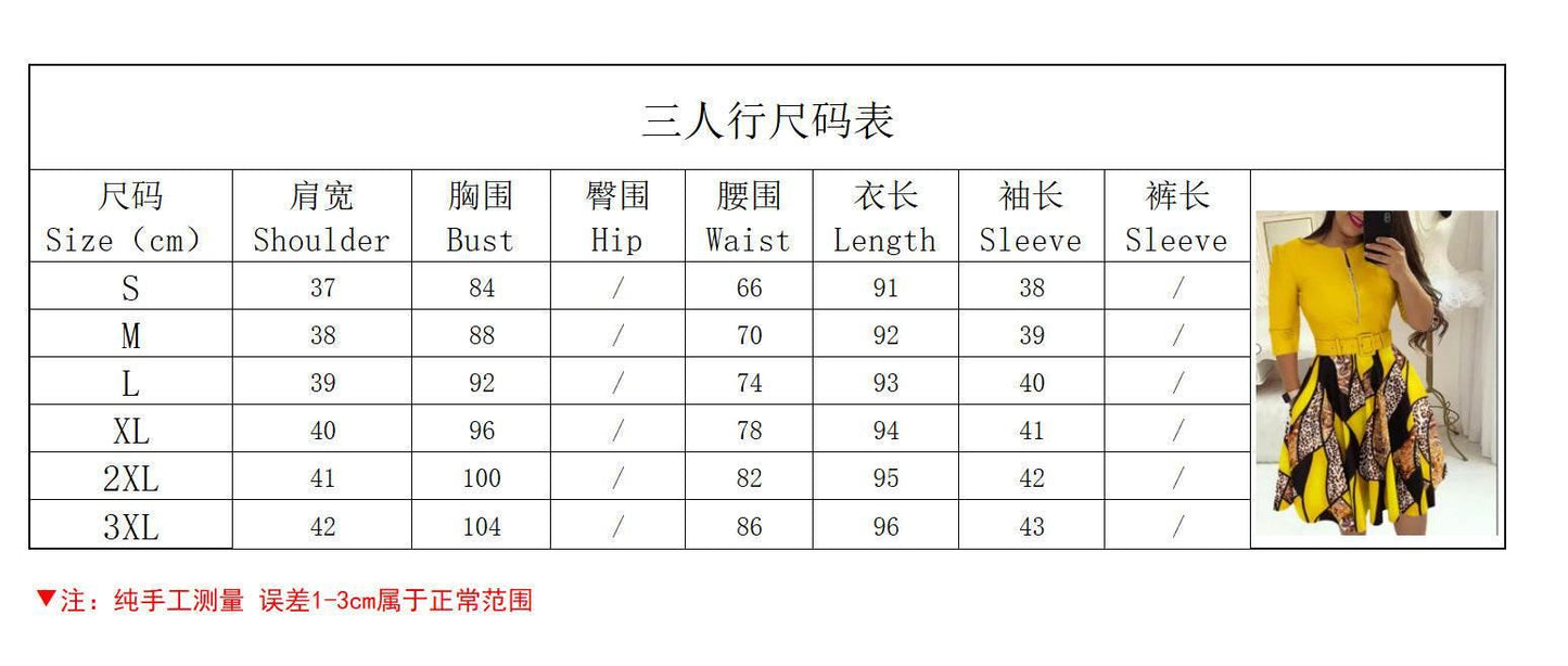 Dress for Women Streetwear 2023 Autumn and Winter Elegant Waist Wrapped Mid Long Sleeve Solid V-Neck Fashion Dresses with Belt - Empire P.E