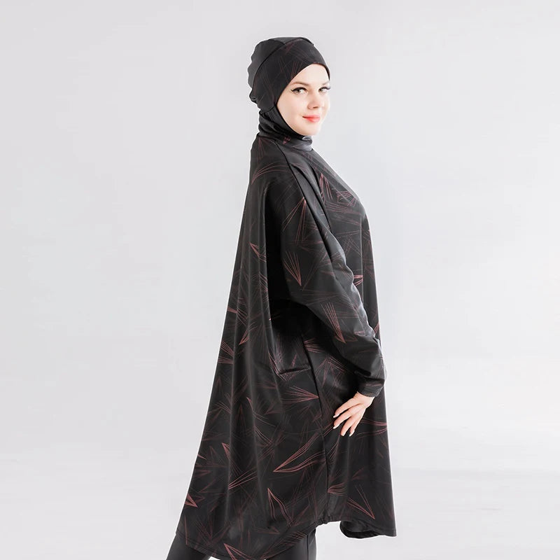 Women's Muslim Burkini Swimming Suit