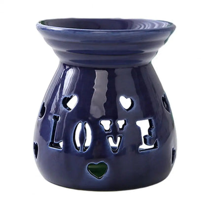 Ceramic Tea Light Candle Holder Small Essential Oil Burner