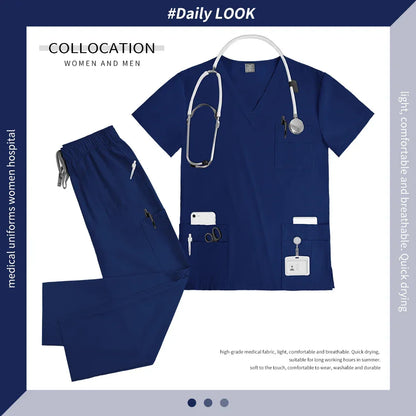 Anesthetist Nursing Uniform Suit