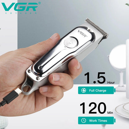VGR Hair Trimmer Professional Hair Clipper Wireless - Empire P.E