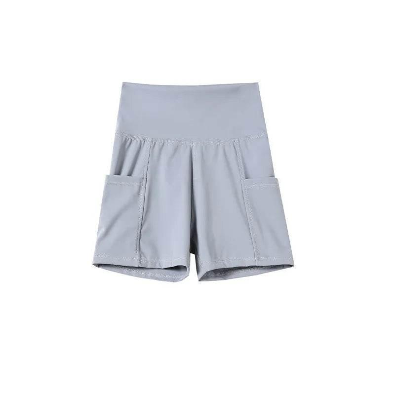 Women Sports Short Yoga Shorts High Waist Breathable Soft Fitness Tight Women Yoga Legging Shorts Cycling Athletic Gym Shorts - Empire P.E