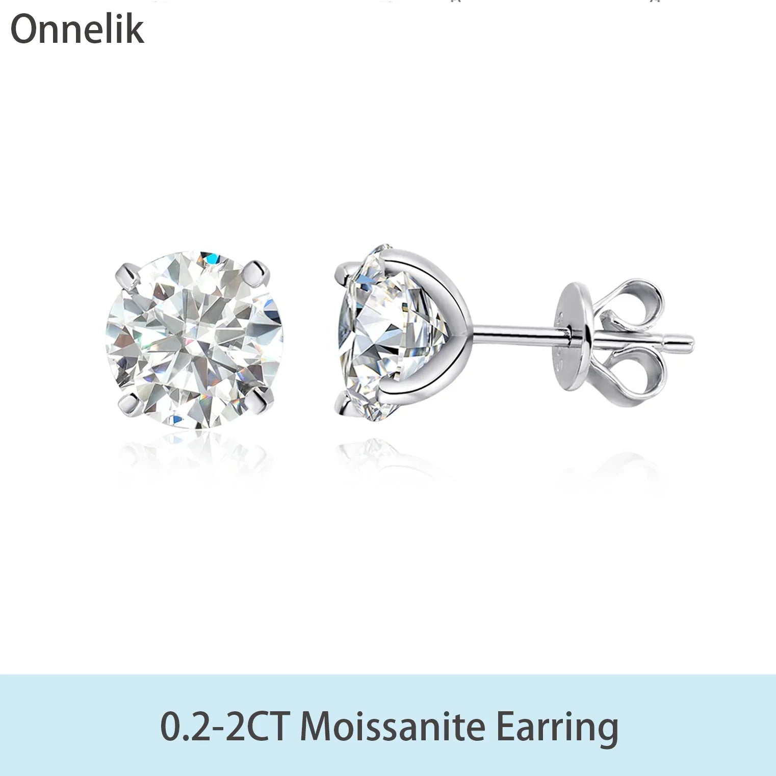 0.2-2CT Moissanite Earring for Women - Empire P.E