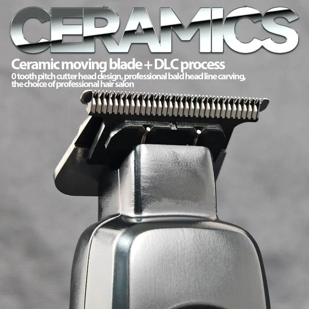 New Professional BRDCLIP BRD106 078 Hair Clipper 7500RPM 7200RPM Hair Salon Trimmer DLC Blade with Charging Base Barber for Men - Empire P.E