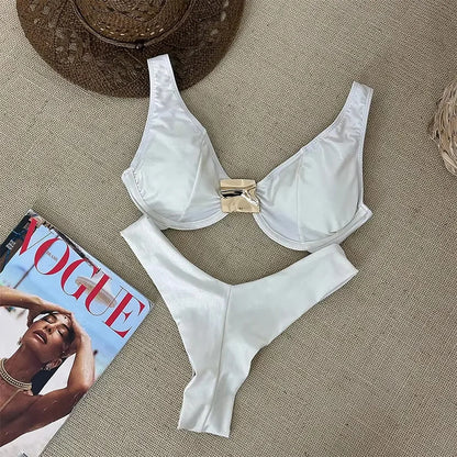 Women's 2025 Sexy Brazilian Bikini Set