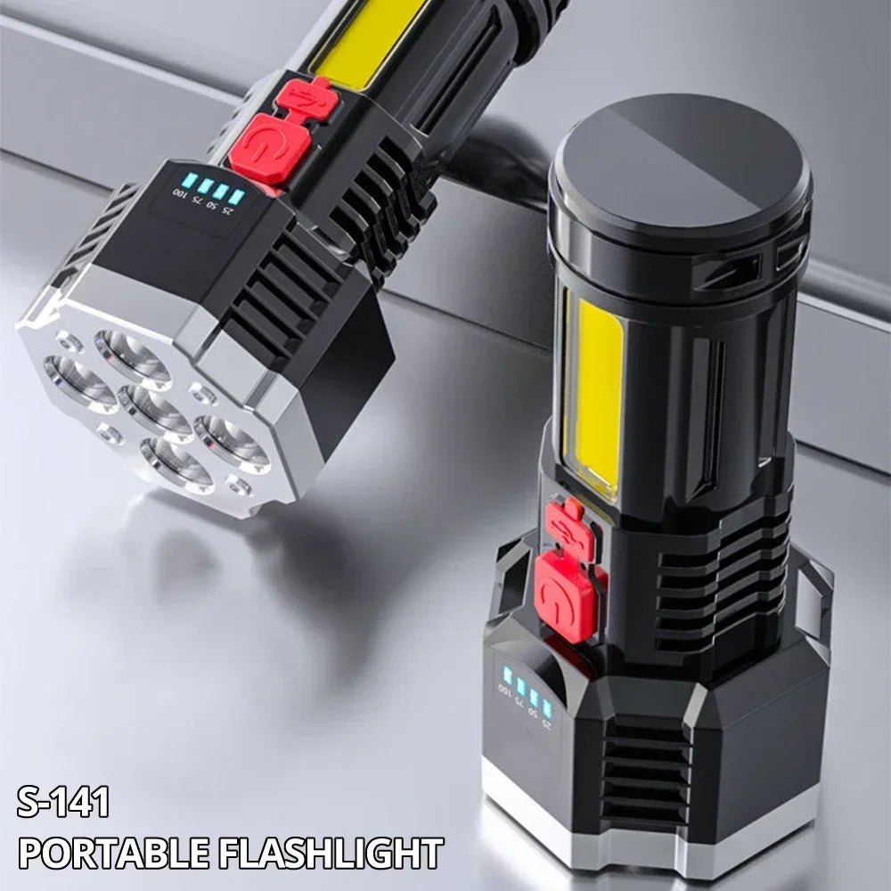 High Power Rechargeable Led Flashlights 7LED - Empire P.E